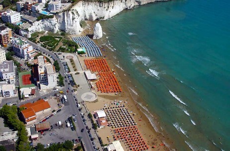 veduta lido spiaggia Hotel 2 Mari Vieste