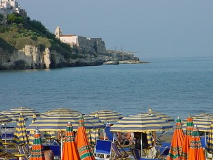 veduta lido spiaggia Hotel 2 Mari Vieste